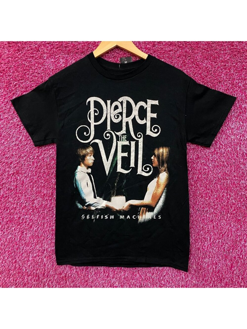 Pierce the Veil Selfish Machines Graphic T-Shirt Small
